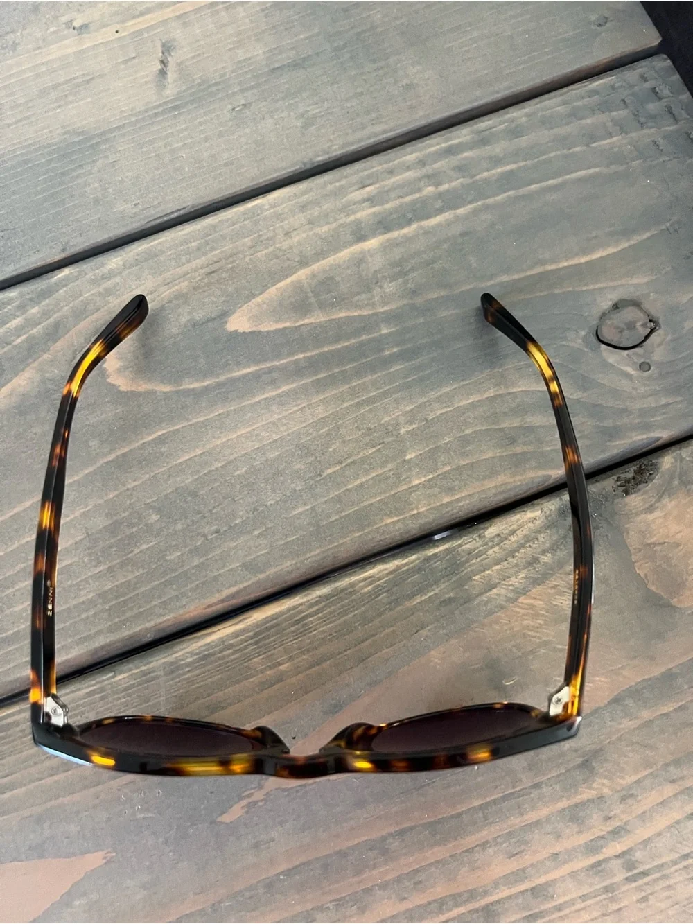 Zenni Van der Rohe Aviator Tortoise Green Mirror Sunglasses